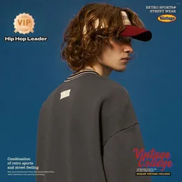 Moletons masculinos Líder de hiphop Store OfficiEl Y2K Originalidade beisebol Top lazer Impressão de moletom Sorto solto HATAJUKU HATL