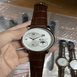 Hochwertiger Top Sell Watch Male Watch Automatische Bewegung Edelstahl ArmbandwatchaThe -Gurt transparentes Glas Rücken 012238n
