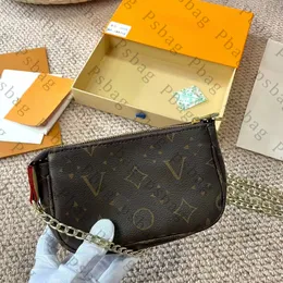 Sacchetti di spalle da donna borse da catena a tracolla borse di borse di lusso di lusso di alta qualità in pelle per la borsa per la spesa borsetta Chaoka-230808-43