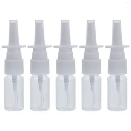 Bottiglie di stoccaggio Heallily portatile spray nasale flacone da 10 ml Rhinitis a nebbia trasparente 5pcs 5pcs