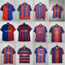 Ronaldinho retro piłkarskie koszulki Xavi 96 97 07 08 09 10 11 Ronaldo Rivaldo Guardiola Stoichkov Iniesta 100th Maillot de Foot 12 13 14 15 16 Koszulka piłkarska