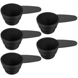 Measuring Tools 5 Pcs Bath Milk Tablespoon Measure Small Scoops Canisters Coffee Spoons Cup Long Handle Disposable Abs