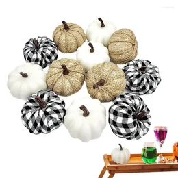 Decorazione per feste assortite di zucche finte decorazioni autunno di zucca per la colpa per il raccolto a forma di tavolo autunnale a forma di matrimonio per il matrimonio