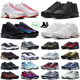 2024 sapatos casuais tns utilitário limpo branco oliva preto amarelo reflexivo unidade universidade azul Oreo mens treinadores tns tênis esportivos ao ar livre