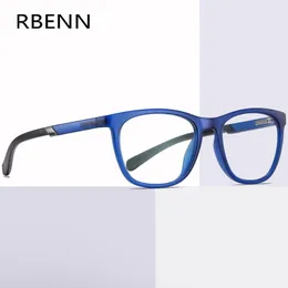 Óculos de bloqueio de luz azul rbenn azul bloqueando óculos de leitura de alta qualidade TR90 Business Anti -Blue Light Presbyopia yeglasses 1.75 230823