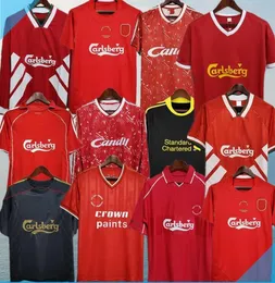 GERRARD SUAREZ OWEN BARNES KUYT 89 91 93 95 01 02 04 05 06 07 08 09 10 11 12ThE REds soccer jerseys Retro 1965 2005 2006 Gerrard