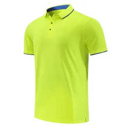 Erkek Polos Moda Golf Tişört Koşan Erkekler Hızlı Kuru Nefes Alabası T-Shirts Badminton İnce Fit Üstleri Tees Sport Golf Polo Tenis T Shirt Tee 230823