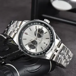 새로운 럭셔리 브랜드 BNL 고급 비즈니스 남자 시계 고품질 쿼츠 다기능 감시