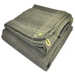 Pads esterni 10 'x 12' Olive Canvas Tarp 230823