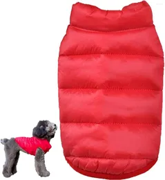 Hundkläder varm jacka för valp vindtät liten kappa - kallt väder vinter