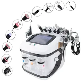 Nova chegada 10 em 1 Multifuncional Hydra Facials Massager Facial Rejuvenescimento Facial Vacial A vácuo Removedor Máquina de Remover Skin Limpeza Profunda Hidratante