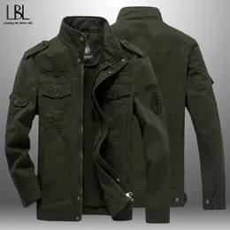 Herrenjacken Fashion Military Tactical Jacket Herbst Winter Männer Casual Jacket Plus Größe Herren Baumwollmantel Outwear Sportswear Tops 230823