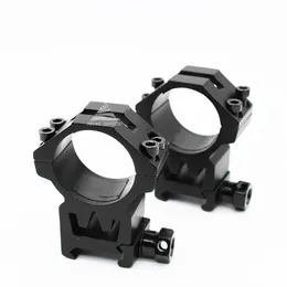 30mm/ 2pcs 25.4 Scope Ring Picatinny Weaver Rails Laser Optics Mount W/ Reducers