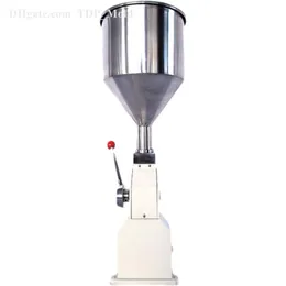 A03 Hand pressure Tool Parts Single Head 5-50ml small volume Manual Filling Packing Machine Liquid Filler