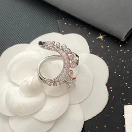 T GG Pierścienie najlepsze obrączki ślubne luksusowe projektant pierścionków ślubnych Kobiety Silver Select