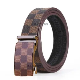 Cintura automatica della fibbia da uomo online a buon mercato cintura casual cintura