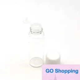Bottiglia di vetro ad olio essenziale in cima a trasporto con orifizio riduttore di perforazione del profumo Siamese Flacespumo Profume Prove Bottle 5ml