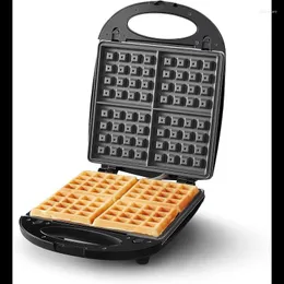 Fabricantes de pão de areia Panini pressiona Waffle Maker com pratos removíveis antiaderentes