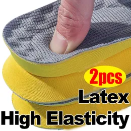 Akcesoria części butów Wkładki pianki pamięci Lateks dla kobiet mężczyzn miękkie podkładki wsparcia stóp oddychającego w sporcie ortopedycznym wkładki stóp pielęgnacja wkładki 230823