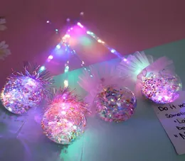 الحزب Lightup Magic Ball Wand Glow Stick Wizard LED Magic Wands Rave Toy لأعياد الميلاد الأميرة الأميرة ديكور ANG1227961