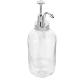 Storage Bottles Syrup Dispenser Coffee Pump Sugar Pourer Organizer Glass Bottle Container Powdered Stainless Steel Pumps Simple