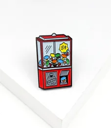 Game Machine Brosche Retro -Spiel über Konsolenschule Arcade Emaille Pin Shirt Rucksack Badge Boy Girl spielen Geschenke 7327643
