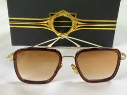 새로운 2023 선글라스 A Dita Flight 006 스타크 안경 최고의 고급 고품질 디자이너 남성 여성 새로운 판매 세계 유명한 패션쇼 이탈리아 AAAA