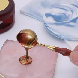 Gift Wrap Fire Paint Stripping Template 3M Adhesive Backin Teenage Girls Powder Heart-shaped Crystal Sealing Wax Mat Label Making Tool