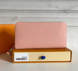 2023 TOP Diseñador de moda Cartera de lujo Monederos con cremallera Carteras para mujer Cartas de flores en relieve de alta calidad Titulares de tarjetas de crédito Señoras con cremallera Bolsas de embrague