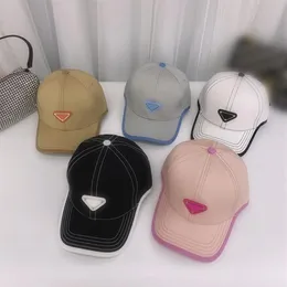 Мужские подготовленные бейсбольные шапки дизайнерские шляпы Triangle Hat Luxury Fashion Unisex Stat