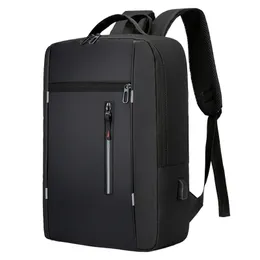 Torby szkolne wodoodporne plecak biznesowy plecaki USB 156 -calowe laptop duże dudy na tylne paczkę 230823