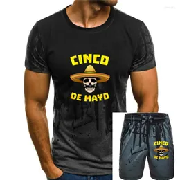 Tute da uomo Tacos Thirt Tequila Maglietta al cibo messicano T-shirt nero-navy per uomo-donna-donna unisex Shirt in forma sciolta