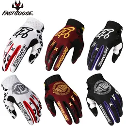 Fünf Finger Handschuhe Touchscreen -Rennhandschuhe Motocross Bike MTB Mountain Moto Motorrad Fahrrad Fahrrad Sport Vollfinger 230823
