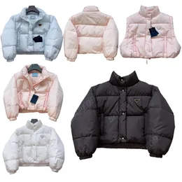 Jaqueta de designer feminina para baixo algodão quente parka jaquetas de inverno manga longa casaco de desmontagem