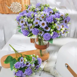 Decorative Flowers Wreaths Artificial flowers Gerbera hydrangea wedding Holiday party Terrace Courtyard garden Conference center decoration 230822