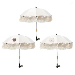 Ombrellas passeggino da esterno Sun Shade sfrenate ombrelli Socche per protezione UV a crema solare W3JE