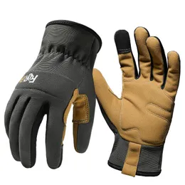 Cinque guanti guanti ad alte prestazioni multiuso di lavoro leggero per uomini donne touch screen traspirante Eccellente impugnatura 230823