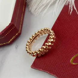Luksurys desingers pierścień simples design sense sensing srebrny pierścień Men klasyczny diament proste pierścienie prezent urodzinowy