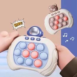 Dekompressionsleksak 24stylar Barn Tryck på It Game Fidget Toys Sensory Quick Push Handle Game Squeeze Relieve Stress Montessori Toy For Kid Gifts 230823