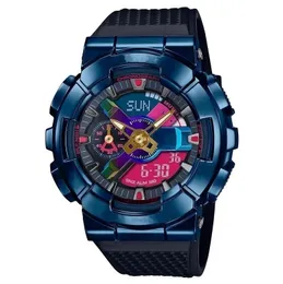 2023 Original Shock Watch Unisex Sports Digital Quartz Watch GM Brandneue Feature World Time LED Auto Hand Light Alloy Dial Dial