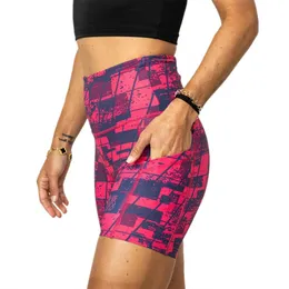 Kobiety legginsy Tres Pinas Women's Racing Yoga Shorts swobodne ciasne spodnie fitness Pantness Usuwanie elastycznych szortów motocyklowych femme bez poduszki Mujer 230823