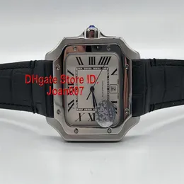 2019 Nuovi orologi Orologi in acciaio inossidabile Movimento automatico Custodia argento meccanico orologi sportivi maschili DP Super W309J