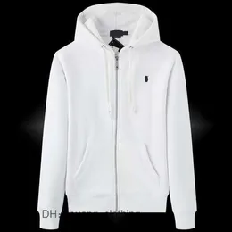 Polo Ralphs Hoodie 2023 تصميم أزياء جديد رجال سحاب معطف فضفاض حصان مقنعين أعلى ملابس آسيوية Laurens 3 N4ed