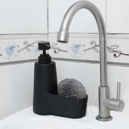 액체 비누 디스펜서 유용한 현대식 폼 누출 방지 경량 소형 수지 욕실 주방 세정을위한 쉬운 가정용.
