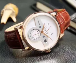 Nowy styl biznesowy Mans Classic Watches Man Watch Mechanical Automatic Ruch Stael Stal ze stali nierdzewnej Na rękę