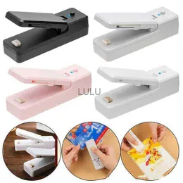 Mini Bag Sealer 2 in 1 Rechargeable Heat Sealer Portable Cutter for Plastic Bags Snacks Outdoor Picnic Campaign Food Storage HKD230810