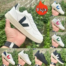 Veja Mens Designer Buty Paris Campo Chromefree V10 Secting Sneaker White Black Nautico Pekin Orange Fluo California Nacre Low Casual Sn QBC