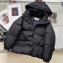 Męski puch Parkas Lady Winter Designer Puffer Kurtka 90% upadki napełniające niewspółkysny projekt talii panierowany krótki zwolnienie down kurtki damskie tkanina 0