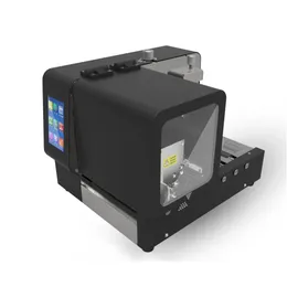 LY 43D Multifunktionaler intelligenter Etikettendrucker, 4,3-Zoll-Touchscreen-Steuerung, hohe Geschwindigkeit, 300 DPI, max. 4 Zoll, unterstützt Drucken ohne Antrieb, 110/220 V
