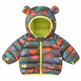 Down Coat Futio Trade Children's Clothing Children Cotton Padded Jacket Bomullskläder pojkar spädbarn